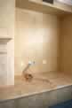 Wall Niche and Fireplace Stone Faux Finish